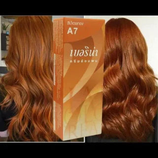 Teinture capillaire Golden Brown pour tous types de cheveux.