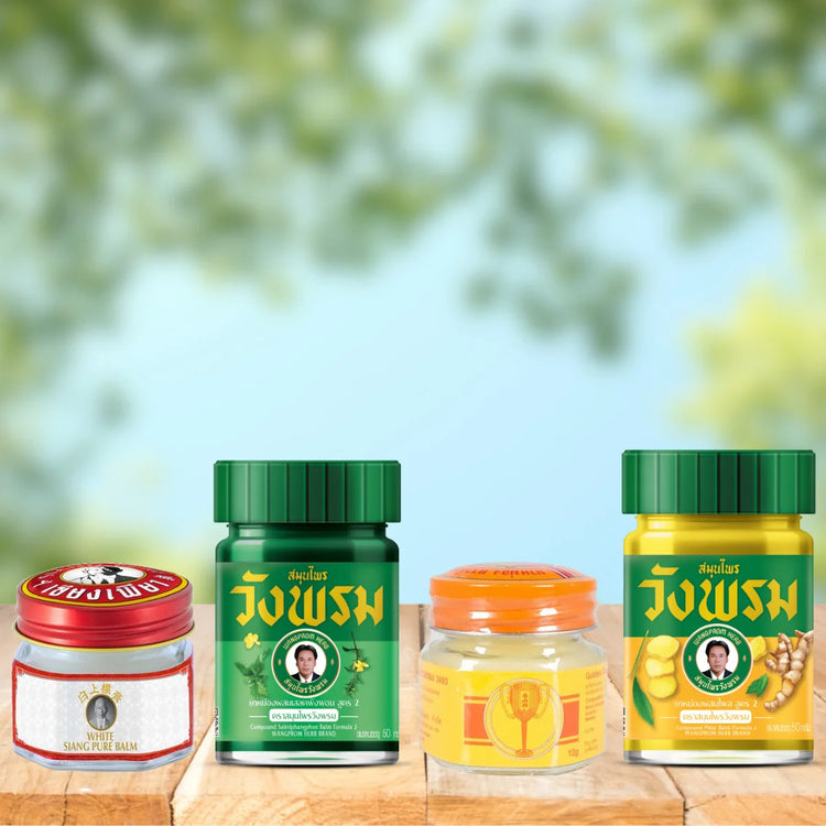 Discover Thai balms, traditional remedies with multiple benefits