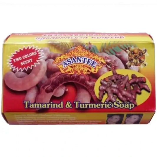 Savon Eclaircissant Visage & Corps ASANTEE au Tamarin, Curcuma et Miel 125g