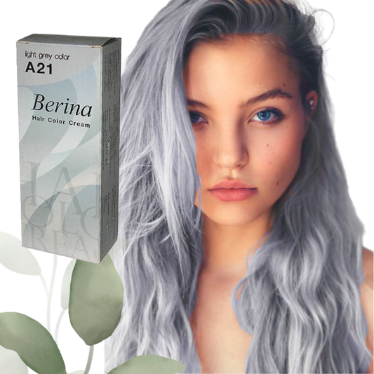Tintura para cabelo, Cinza Claro A21