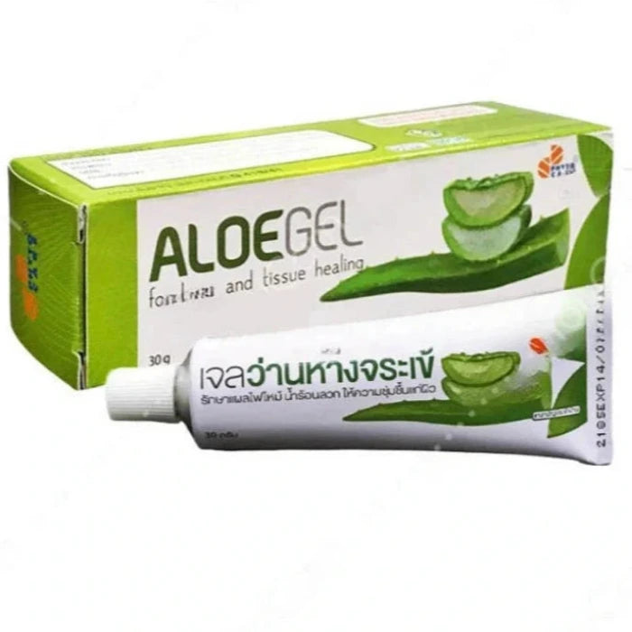 Aloe vera Gel PUR 30g à 87.399%, Brûlures, Acné, Cicatrices, Coup de Soleil