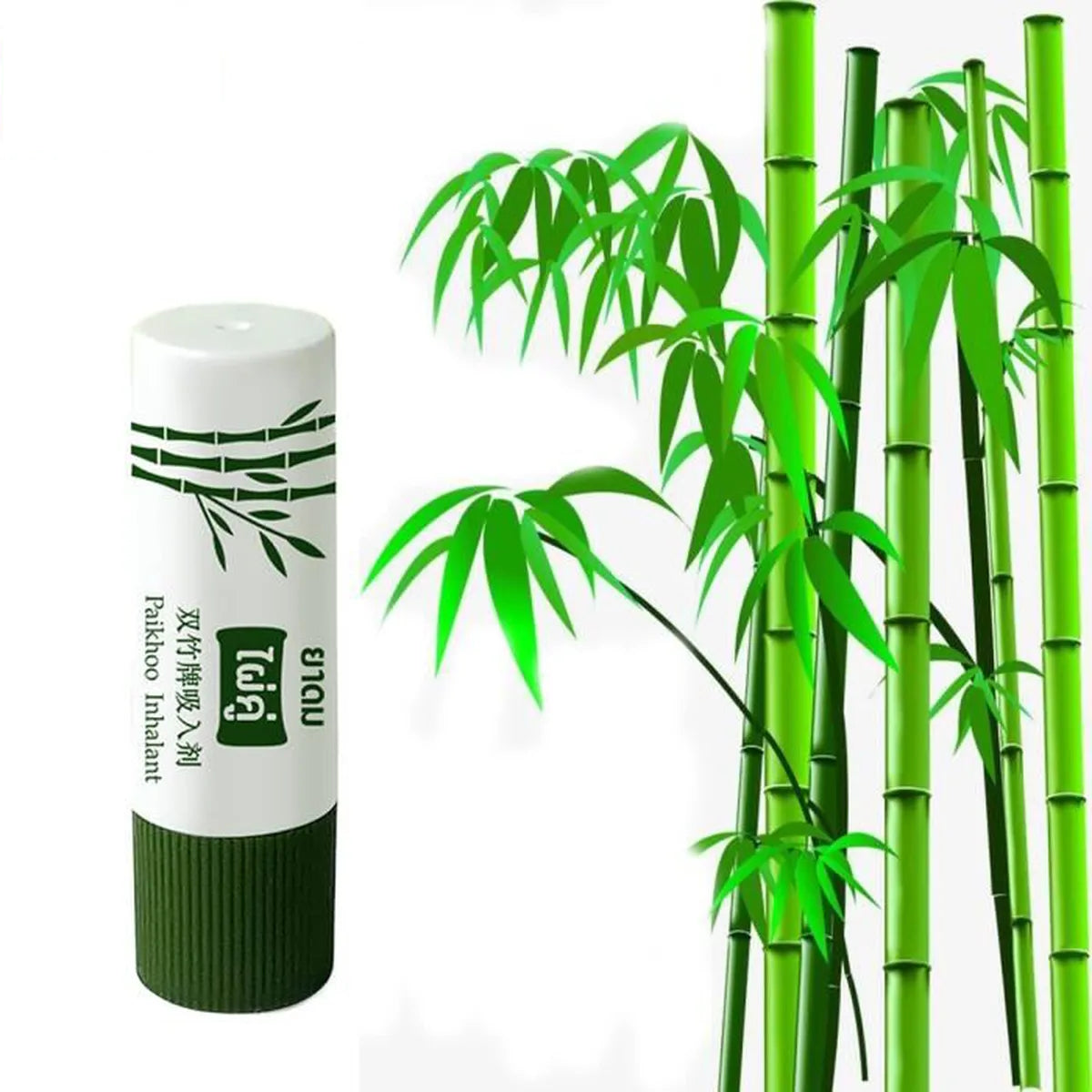 Inhalateur Stick Baton Nasal Paikhoo ~ Menthol et Eucalyptus