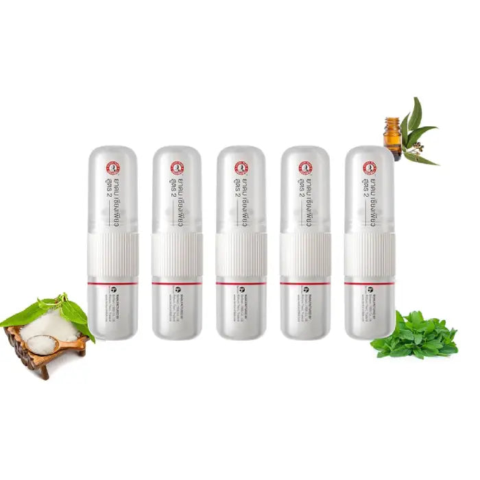 Inhalateur Stick Baton Nasal Siang Pure Menthol et Eucalyptus