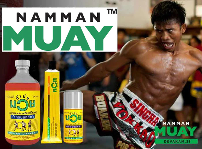 Namman Muay Analgetic Cream 100g - Special för ombat, muay thai, boxningssporter