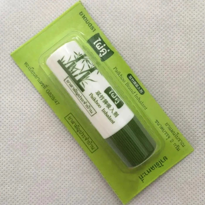 Bild på Nasal Stick Inhalator med Menthol och Eucalyptus Scent, produkt från Thailand i blisterförpackning
