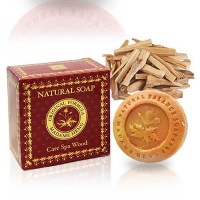 Savon Aux Herbes Thai Madame Heng | Vitamine E Senteurs Boisées Santal | Soin Spa | 150g - www.siam-marketplace.com