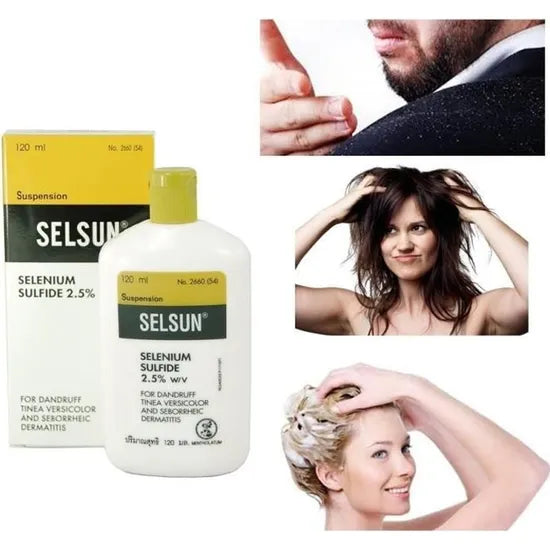 Les bienfaits du shampooing Selsun anti-chute de cheveux.