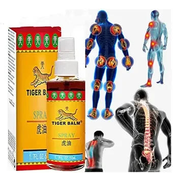 Huile baume du tigre rouge pour hommes et femmes, soulageant les douleurs musculaires et articulaires