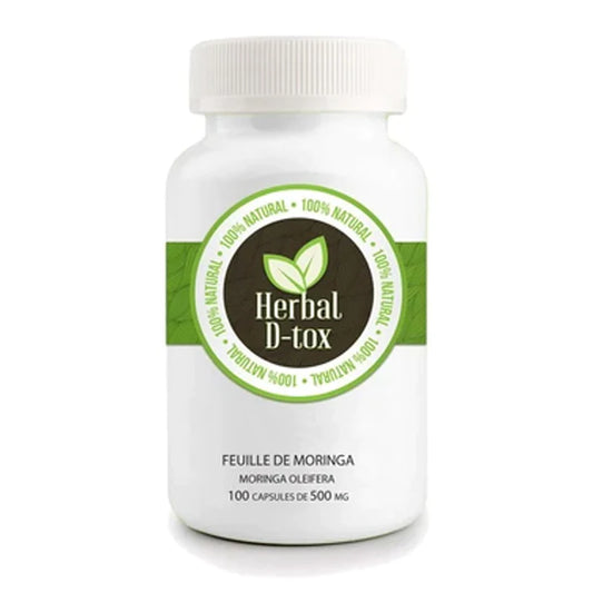 Capsules Herbal D-tox de moringa