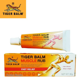 Baume du Tigre® Spécial Muscle 30g, crème apaisante pour les muscles, en teintes pastel, idéale pour les muscles fatigués