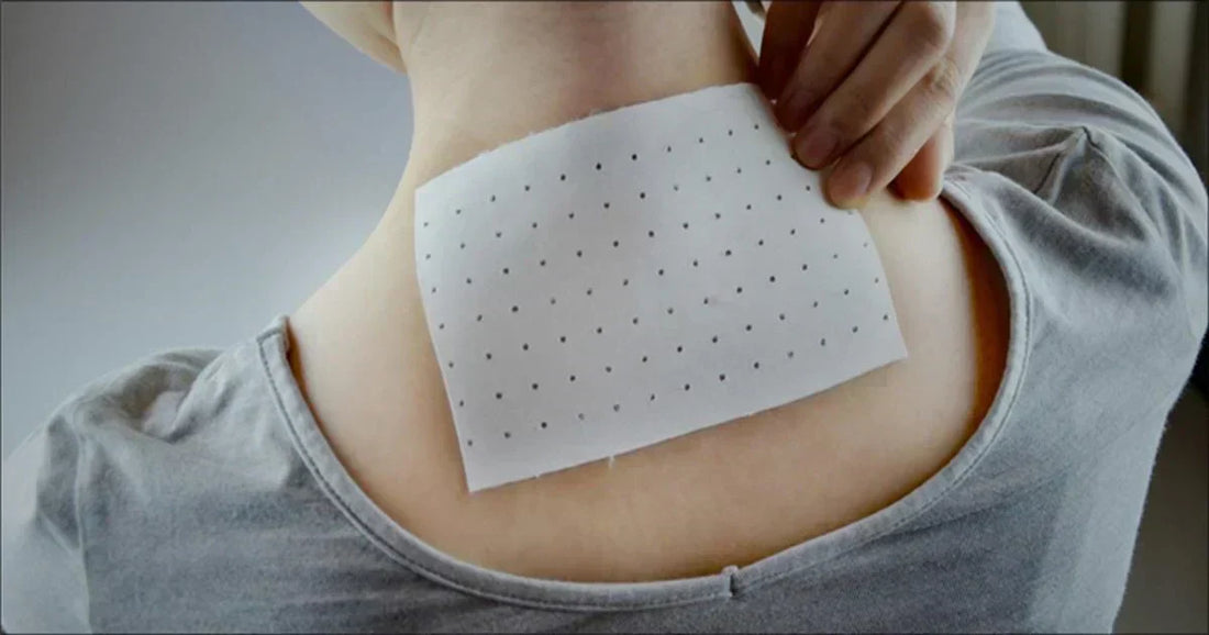 Patch autocollant pour soulager la douleur musculaire et articulaire