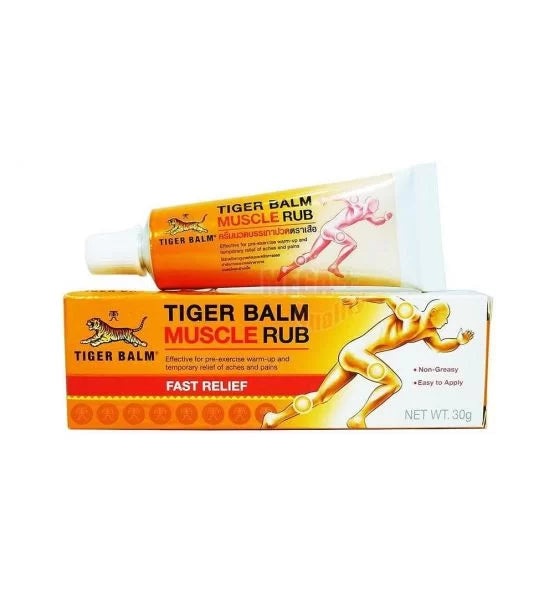 L'utilité de la pommade spéciale pour les muscles du baume du tigre.