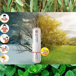 Stick nasal 2-en-1 : soulagement rapide rhume et maux