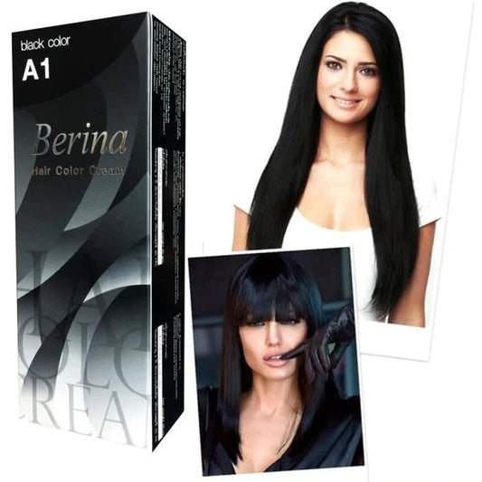 Berina A1 teinture capilaire noire intense