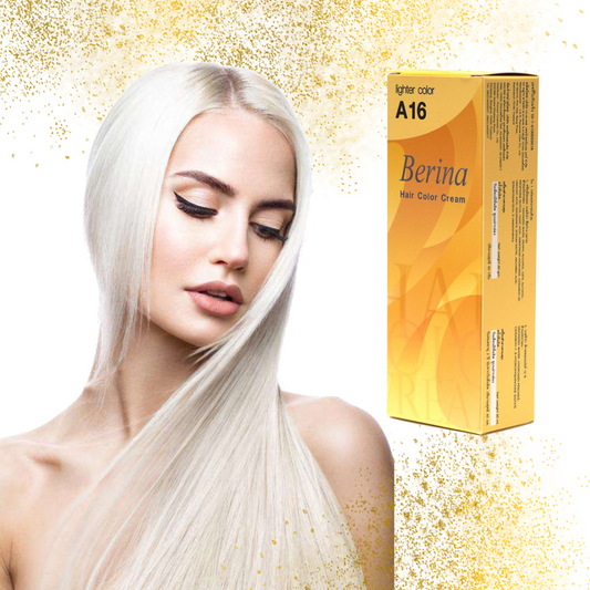 Tintura para cabelo, coloração caseira, clareador A16 - Produto eficaz, inovador e de longa duração.