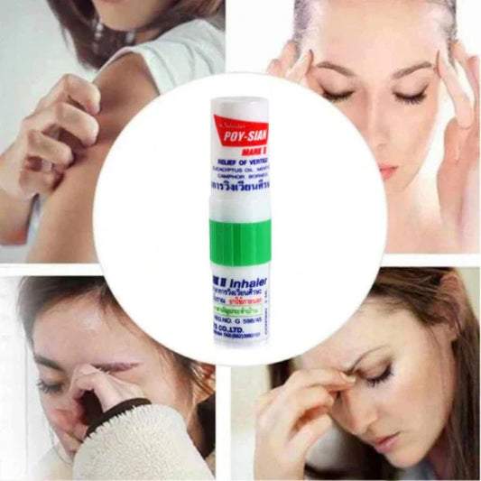 🎁 Inhalateur Stick Baton Nasal Poy-Sian Menthe et Eucalyptus (100% off)