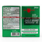 Boîte verte brillante d’huile médicamenteuse Eagle Brand Medicated Oil, 24 ml, fabriquée à Singapour. Le recto affiche le logo rouge de l’aigle et les mentions “External Analgesic” et “Penetrating Pain Relief”. Le verso détaille les ingrédients actifs : menthol et salicylate de méthyle, avec instructions et avertissements pour usage externe.