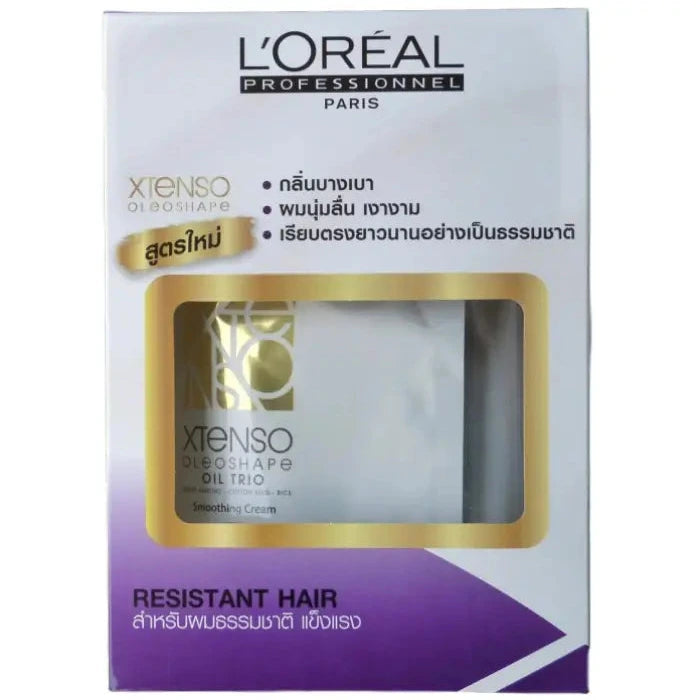 boite de L’Oréal X-Tenso Lissage Permanent des Cheveux Crème Lissante pour cheveux Résistants