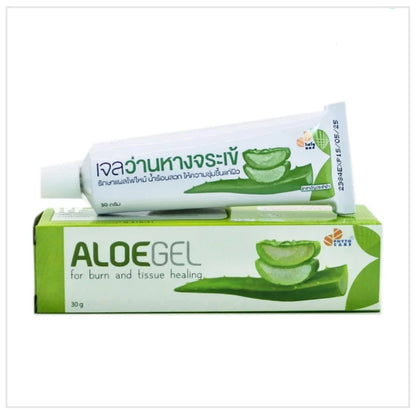 tube et emballage d''Aloe vera Gel PUR 30g à 87.399%, Brûlures, Acné, Cicatrices, Coup de Soleil