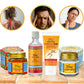 4 produits baume du tigre avec 3 vignettes 