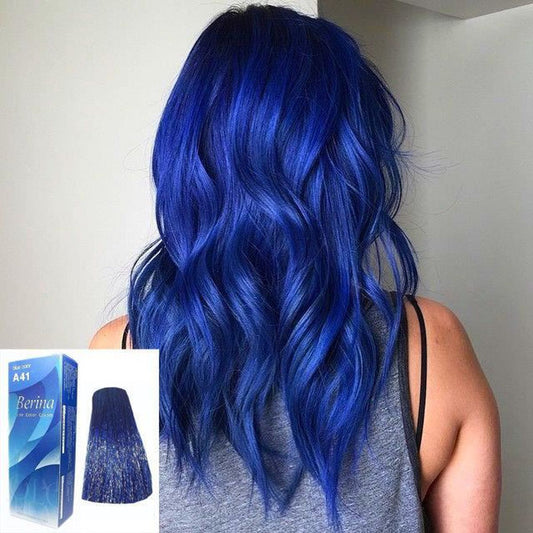 Teinture capillaire, Bleu A41