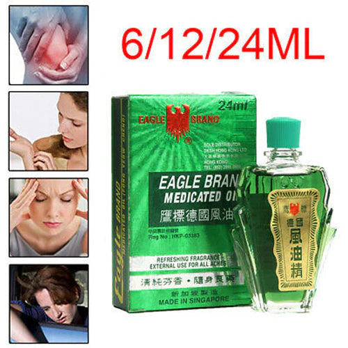 Eagle Brand Lotion 12ml / 24ml au Menthol pour soulager les douleurs