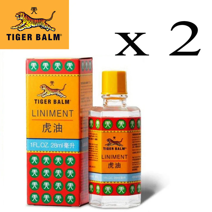 Lotion - Huile du Tigre  Baume du Tigre® 28ml soulage les douleurs musculaires, set de 2 bouteilles