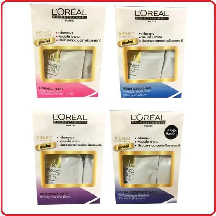 L’Oréal X-Tenso Lissage Permanent des Cheveux Crème Lissante pour tous types de cheveux 