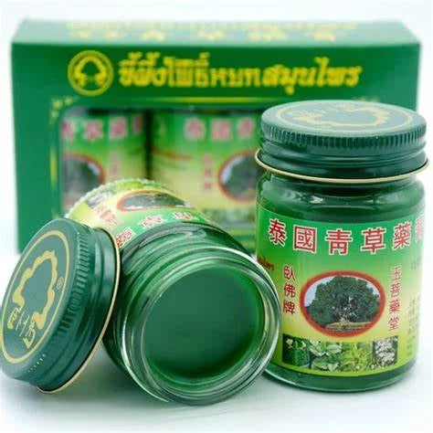 Phoyok Baume Vert aux Plantes et aux herbes thai - Clinacanthus Nutans