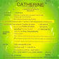boite de Thé Catherine x32 sachets, Séné et Chrysanthème avec la composition inscrite