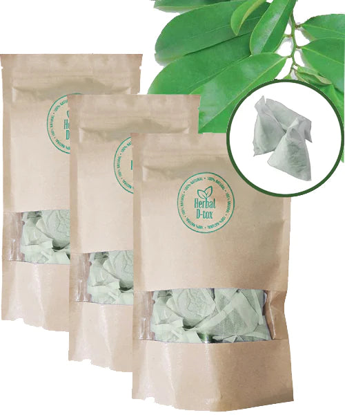 Herbal D-tox - Annona Muricata (Corossol / Graviola) - 180 sachets de thé prêt à être utilisé 