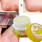 Crème réparatrice pour peaux abîmées, avant/après, résultat visible et naturel.