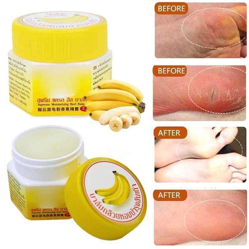 Crème réparatrice pour peaux abîmées, avant/après, résultat visible et naturel.