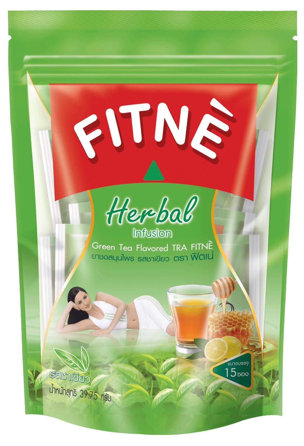 Fitné Infusion Amincissante Au Thé Vert 30 Sachets Tisane Minceur